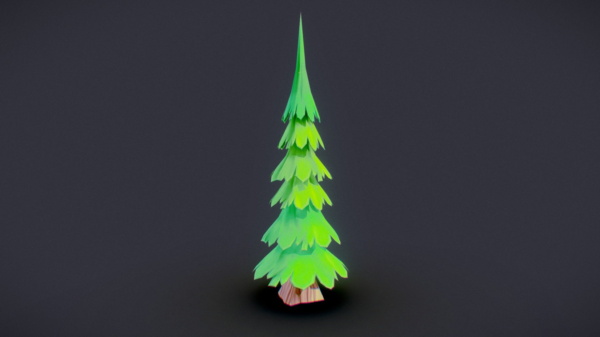 Stylized Pine Tree Tree Download Free 3D model by Batuhan13 [deadcad