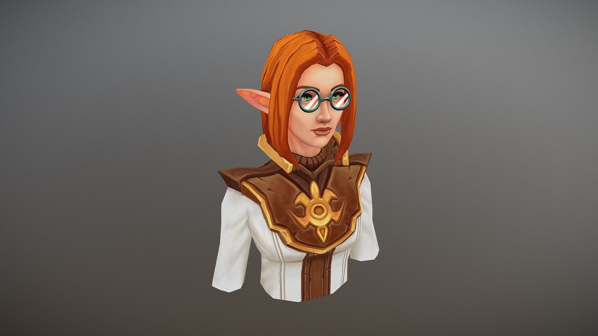 FFXIV Arcanist 3D model by Mike Barrington (mikebarrington) [df81fca