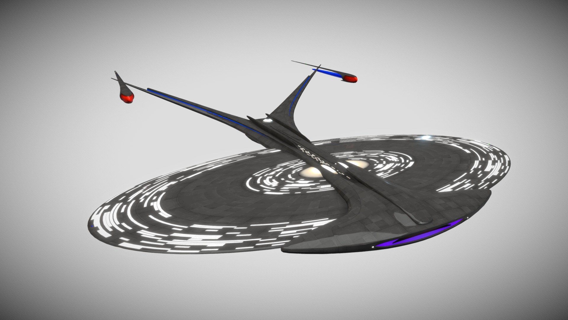 U.S.S. EnterpriseJ, Universe class 3D model by artgey [e31f7bb