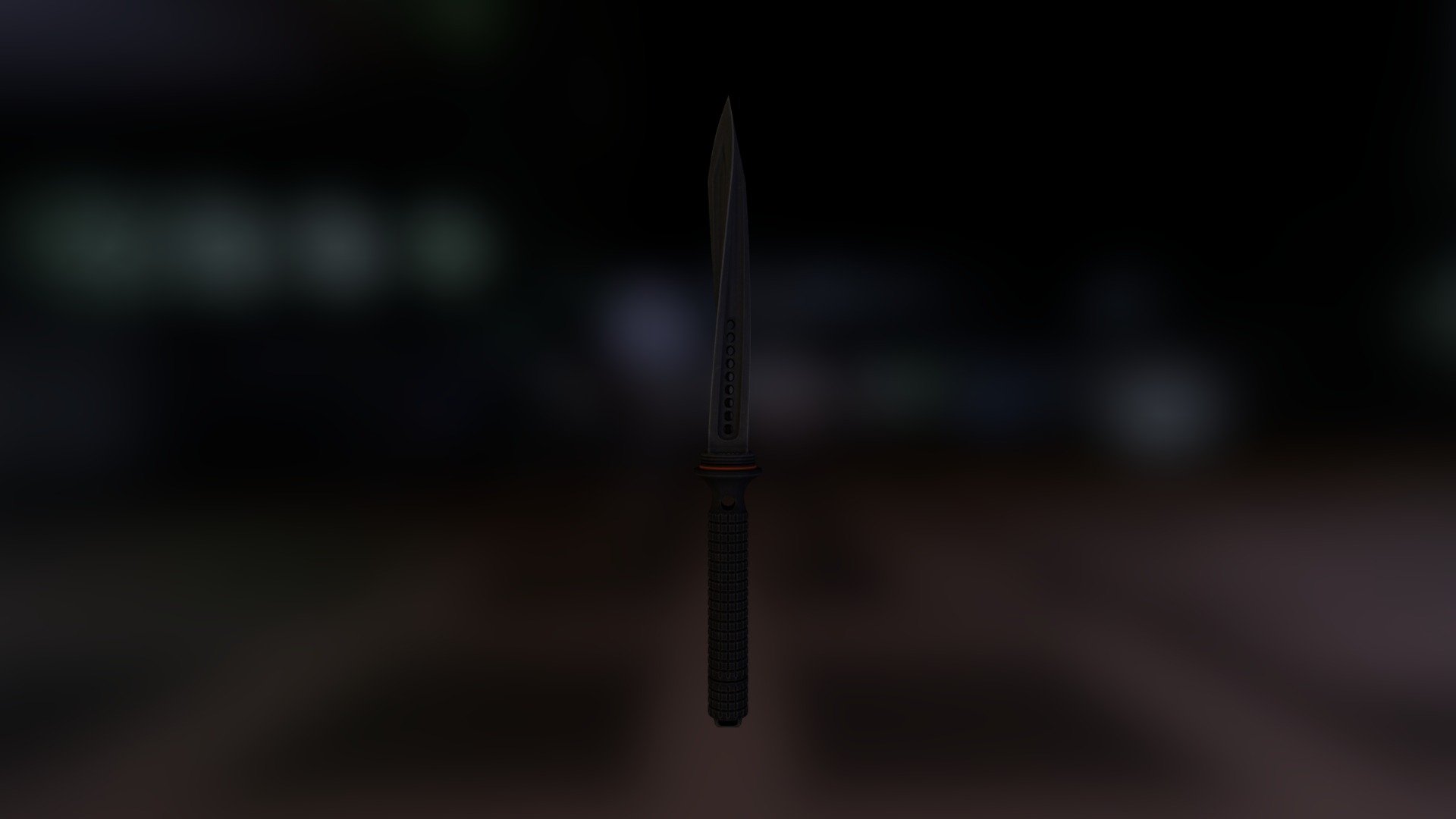 jagdkommando integral tri dagger 3D model by rafaeldejongh [e3a6a38