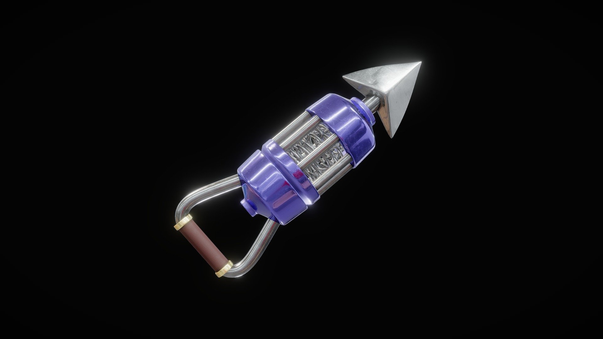 Legend of Zelda Hookshot Fanart 3D model by Philip Combs (pcmonster