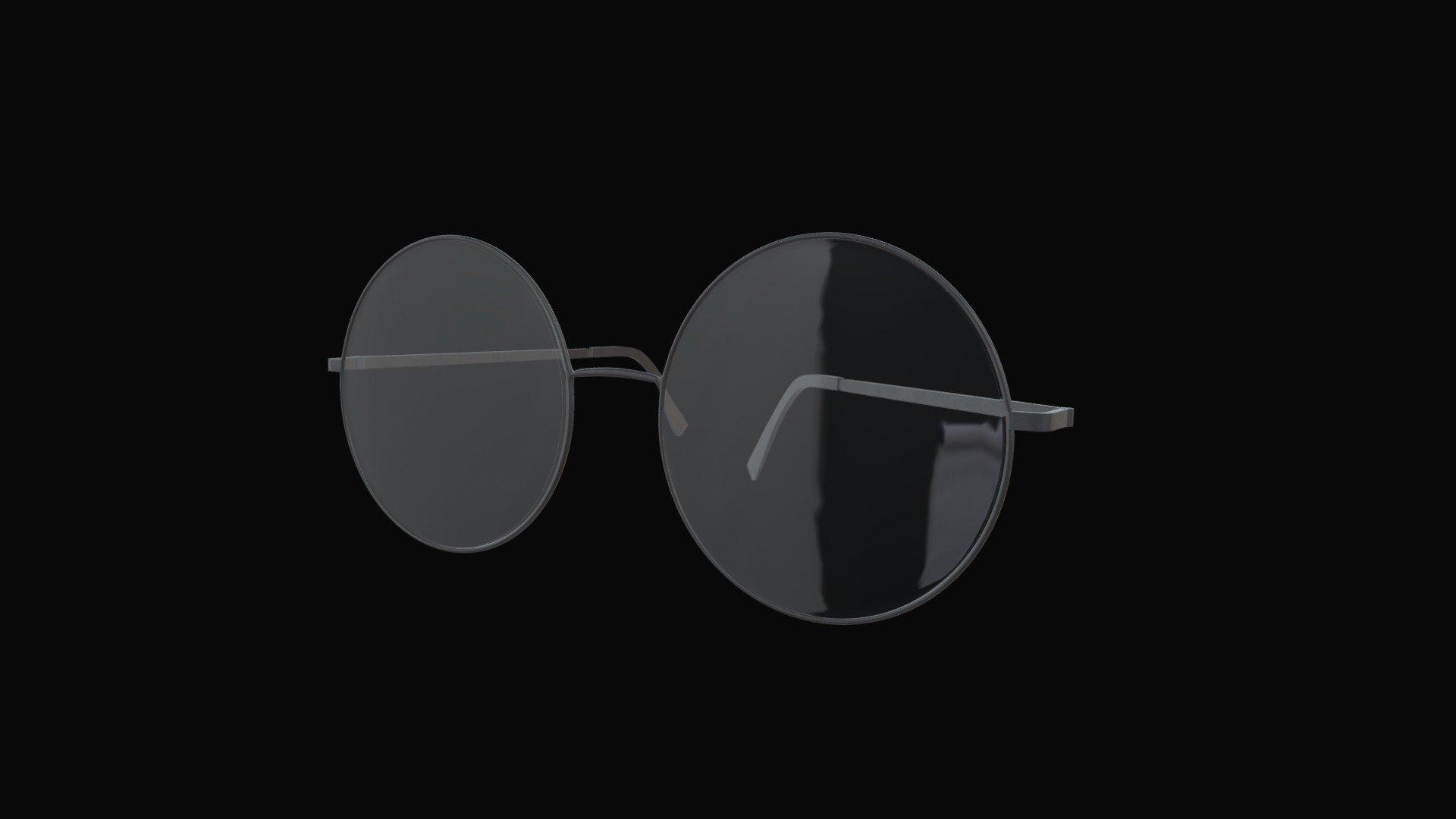 Harry Potter Like Glasses Free 3D Model CGTrader ubicaciondepersonas