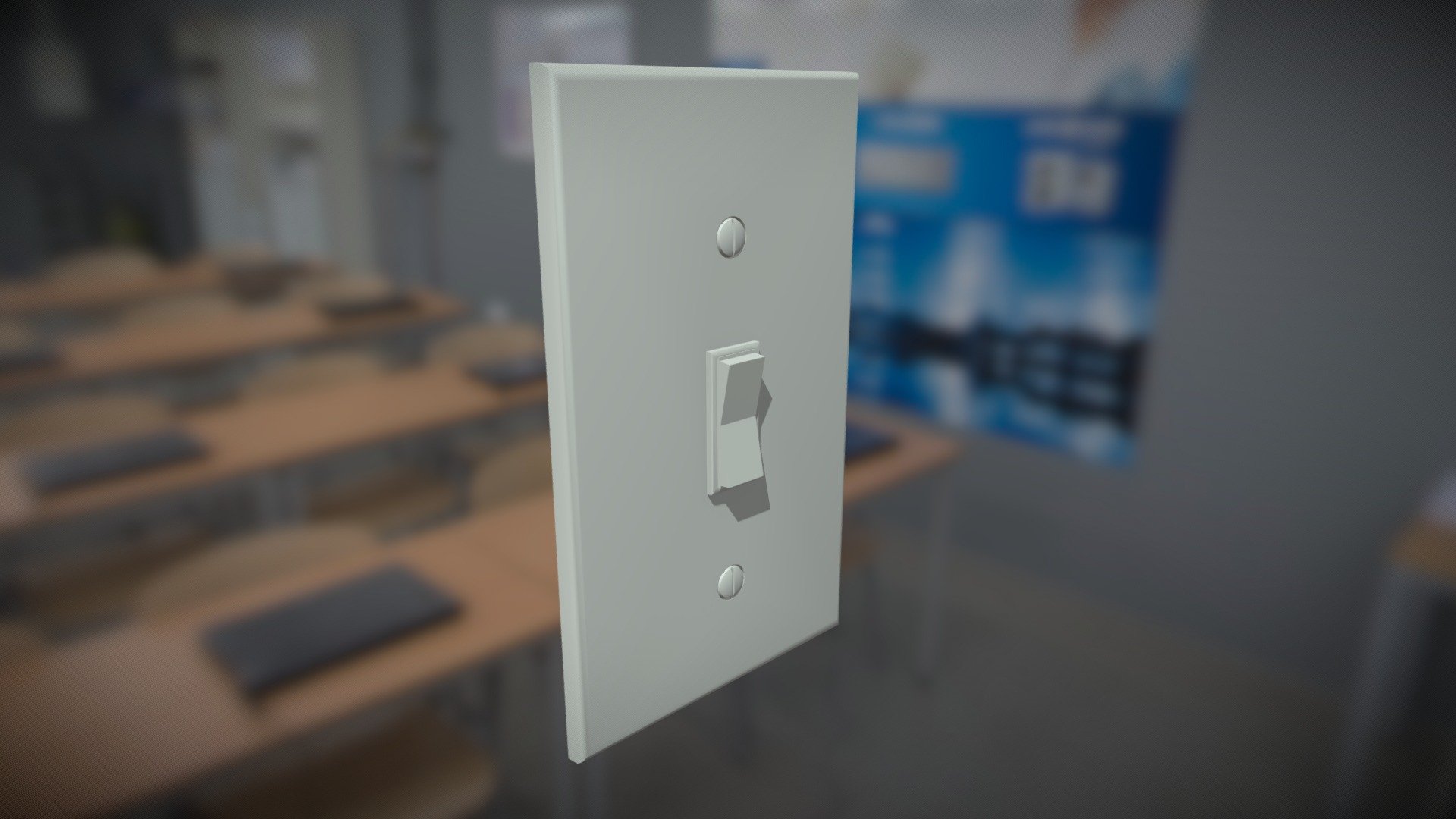 Lightswitch 3D model by kejfu (kejfuu) [ed12f2f] Sketchfab