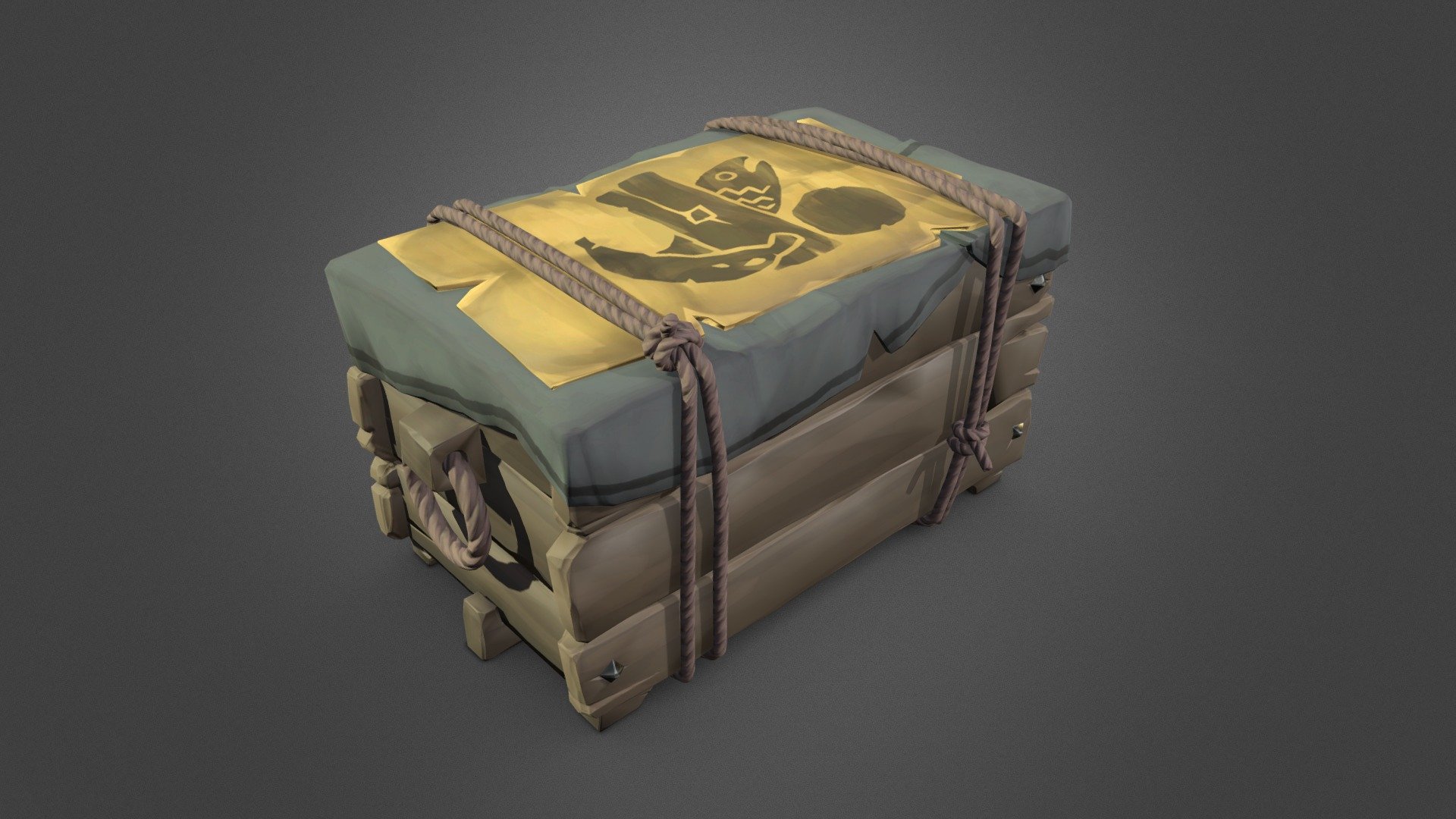 Sea of Thieves Storage Crate (Resource Crates) 3D model by HexHyte