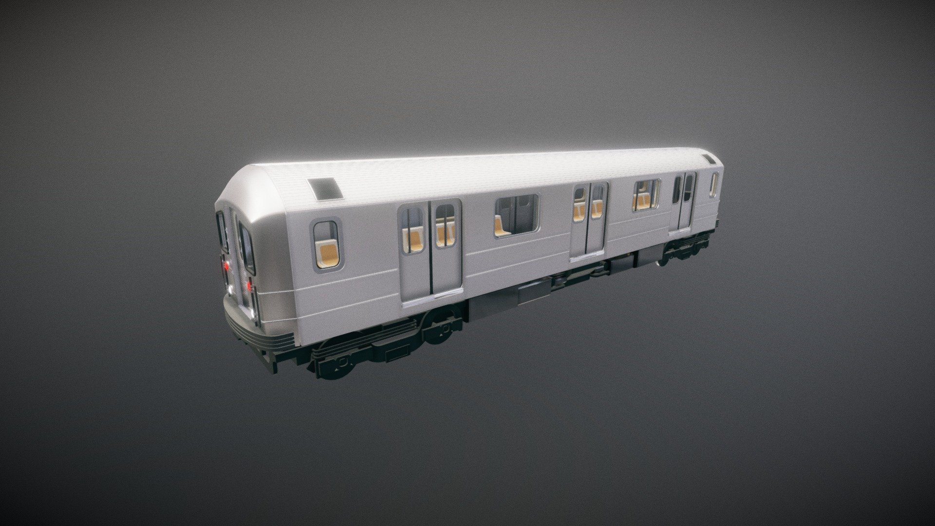 Subway Car (R62A) Download Free 3D model by Subin (subink) [eeccd33