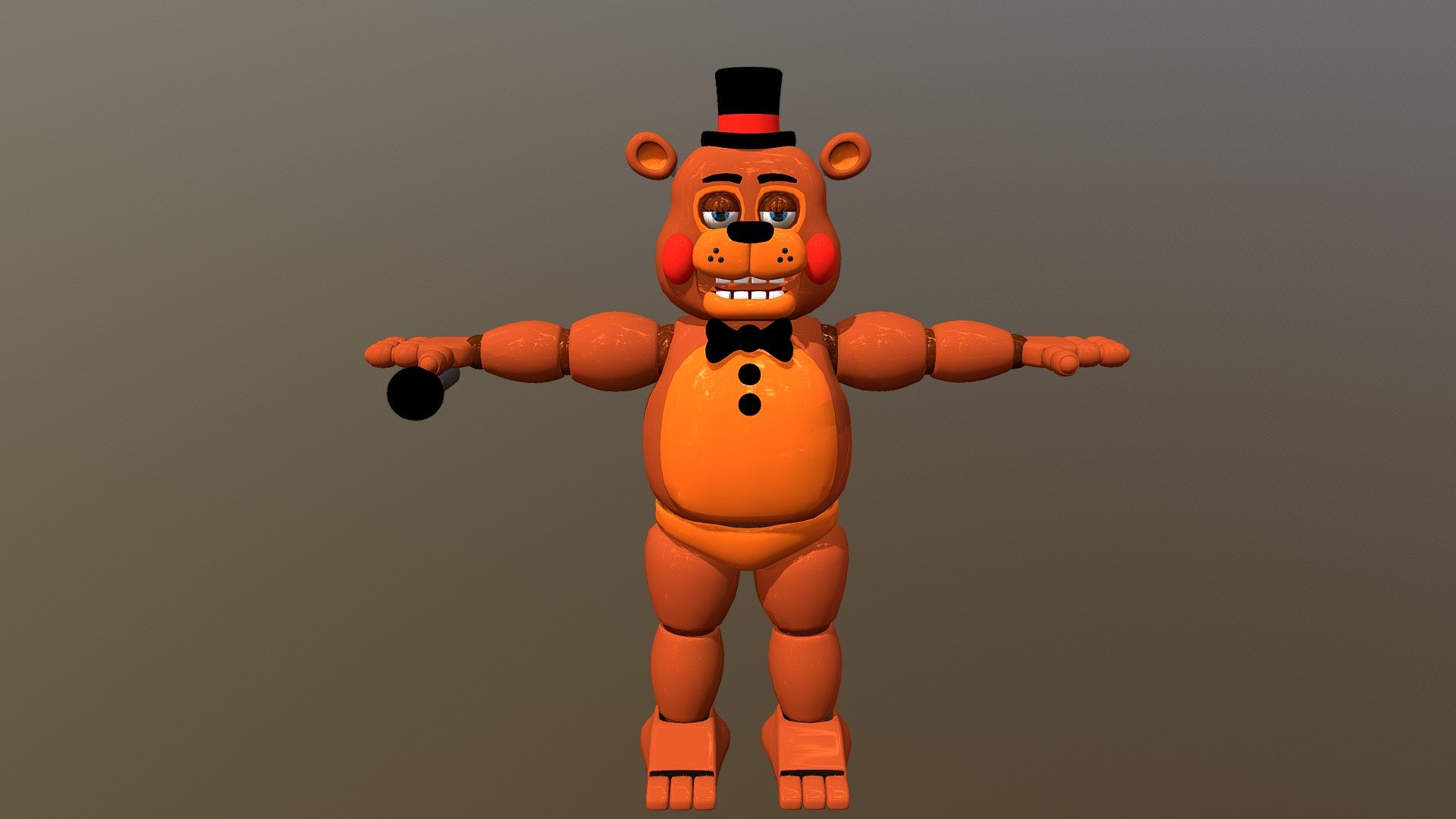Toy Freddy V1 3D model by Bonnie312Rusツ (Bonnie312YT) [f0c8630