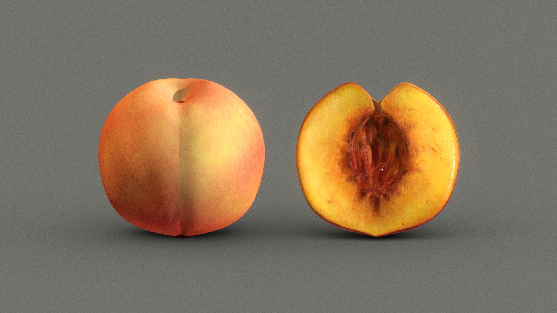 Peach Pack Download Free 3D model by sligocreatures [f174ed3] Sketchfab