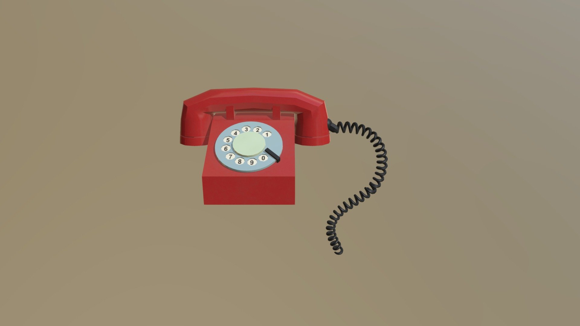 old phone 3D model by EsraAsikuzun [f17d68d] Sketchfab