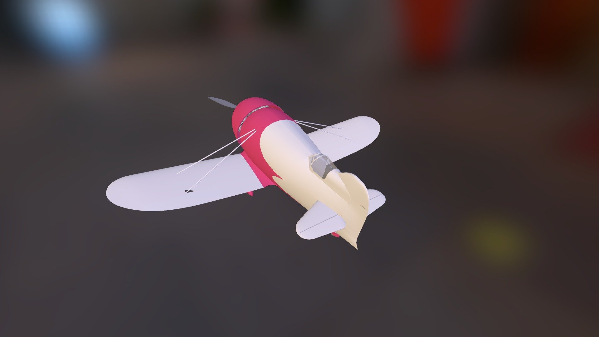 Gee_Bee_R2 - 3D model by tyde [f1bd4c1] - Sketchfab