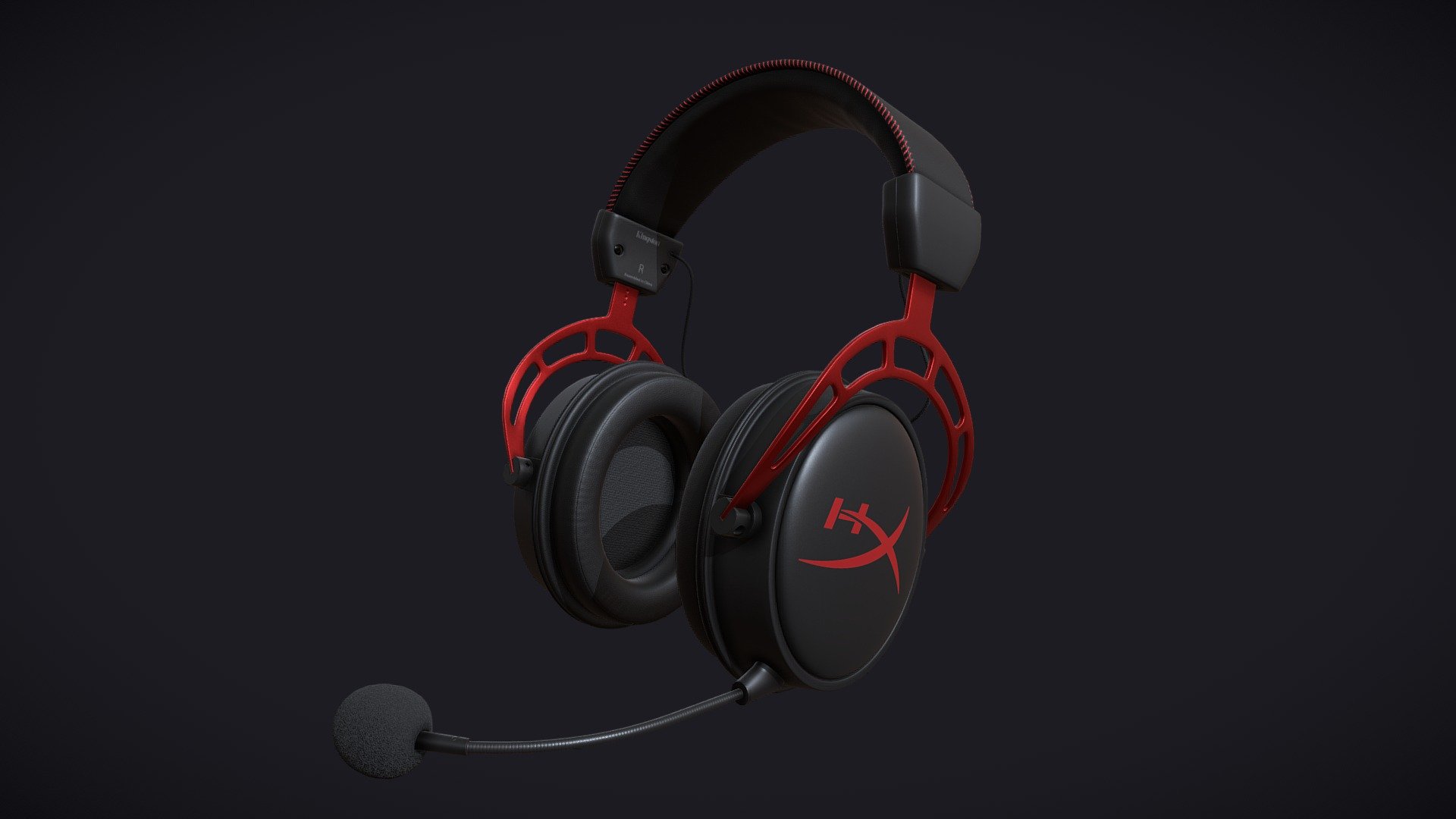 Headset HyperX Cloud Alpha Buy Royalty Free 3D model by