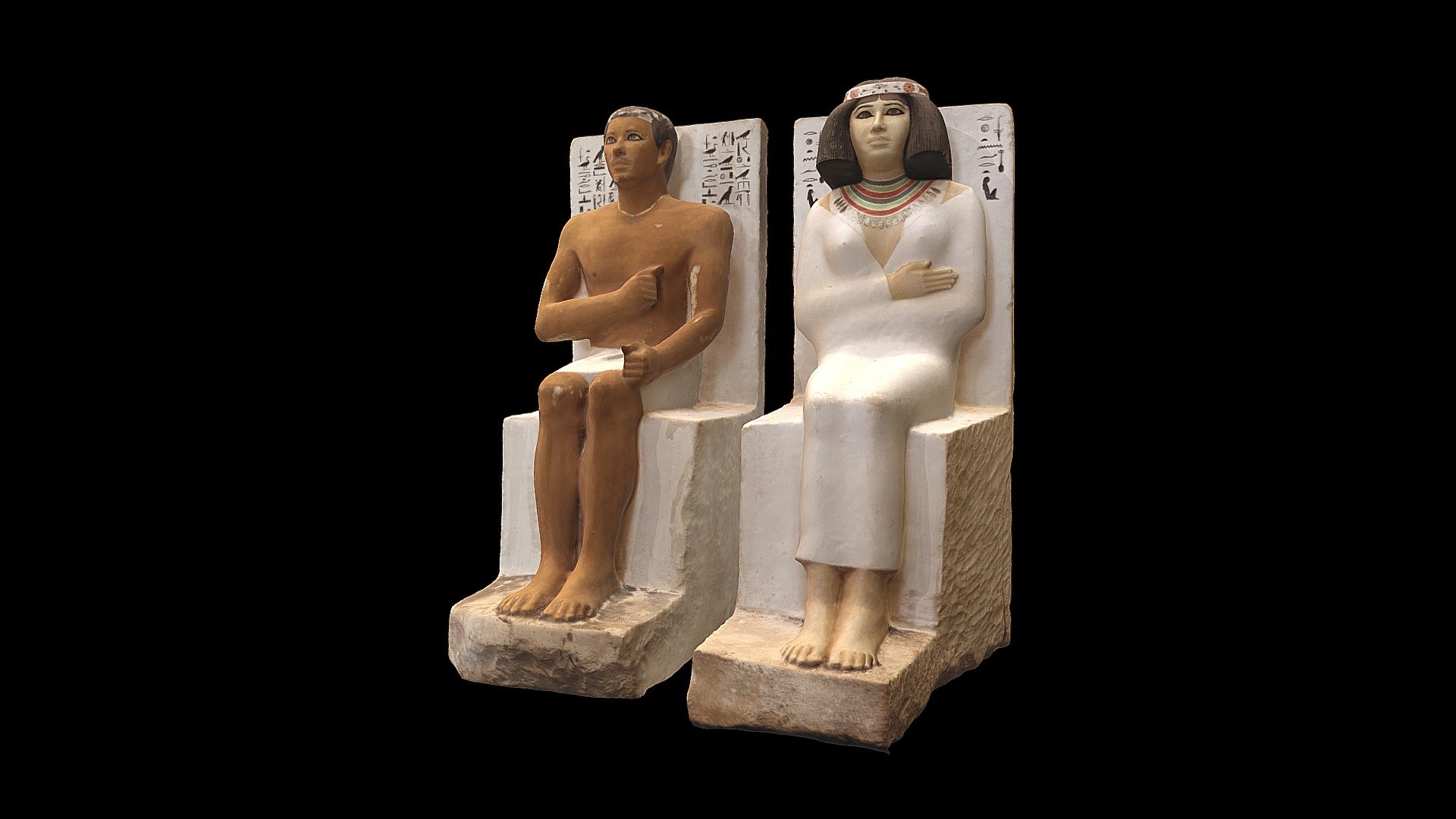 Prince Rahotep And His Wife Nofret