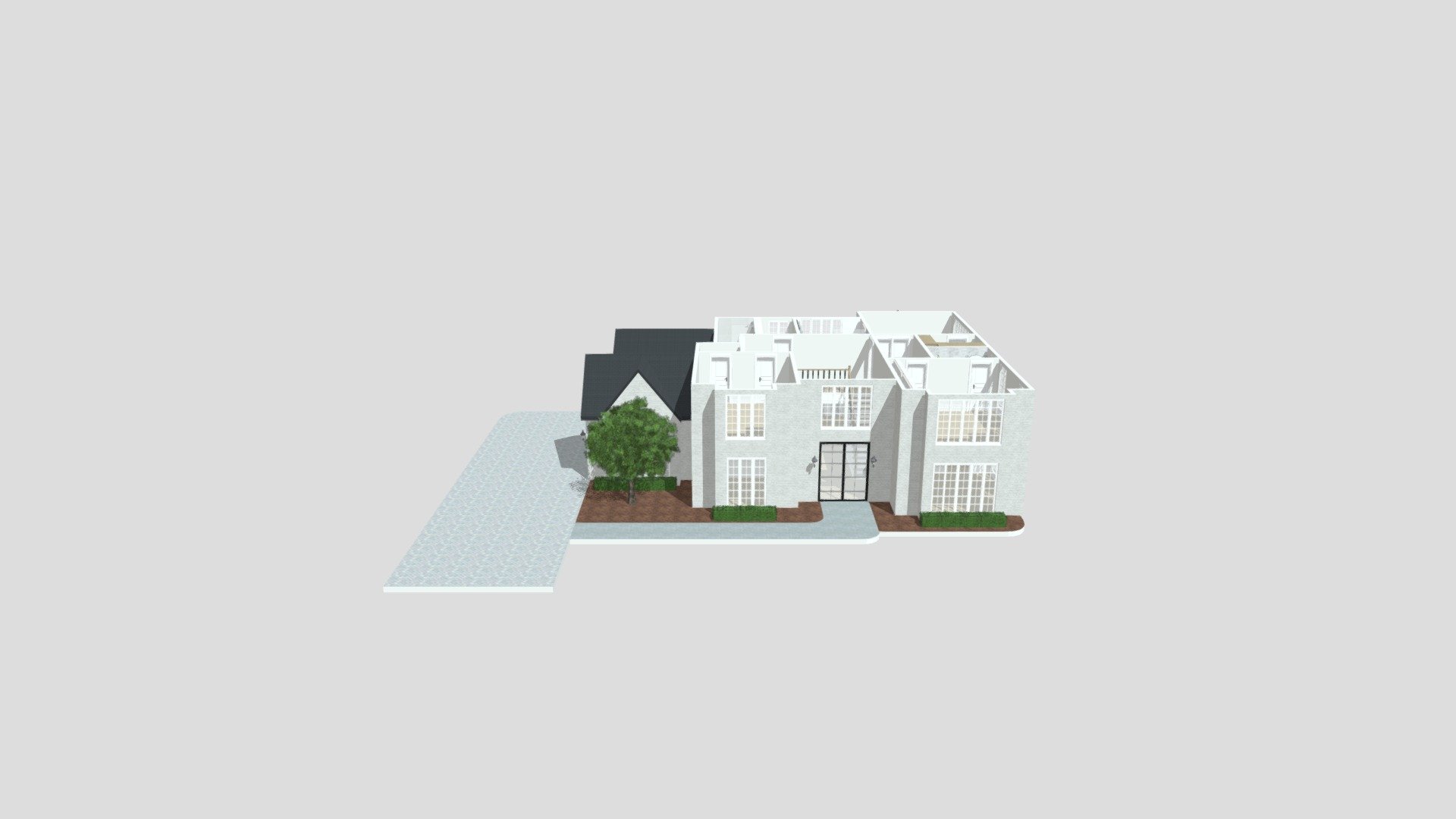 New house Download Free 3D model by Home Design 3D (homedesign3d