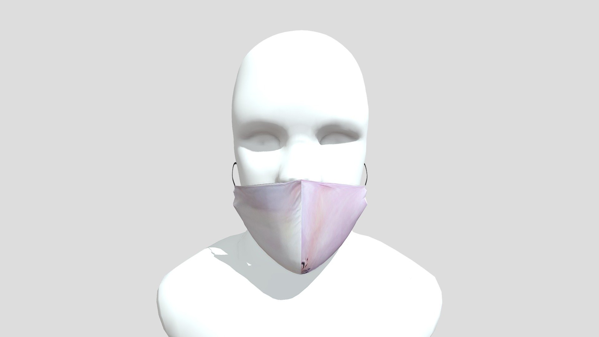 FACE MASK Download Free 3D model by eeelabvisual [fc0164e] Sketchfab