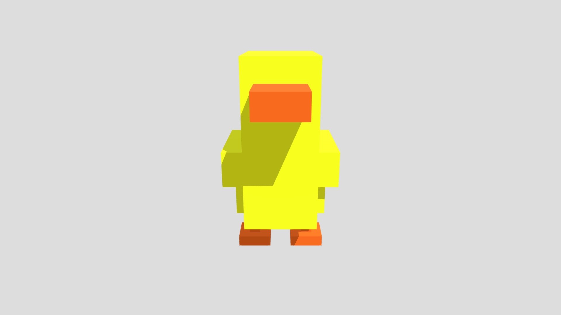 Duckling Crossy Road 3D model by a9078 [fc233d6] Sketchfab
