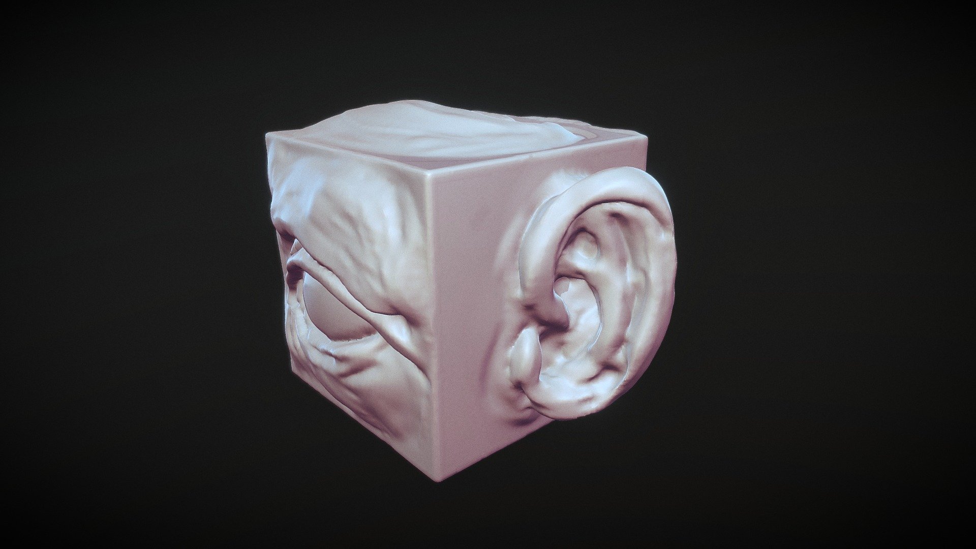 Study Cube 3D model by Lakin (lakinrt) [fd0cbee] Sketchfab