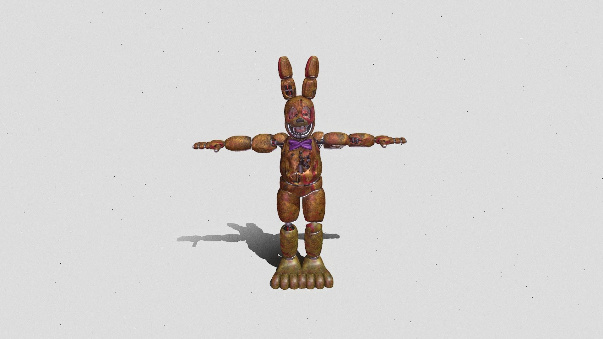 spring trap model Download Free 3D model by Hallow_Dev (noahmok409