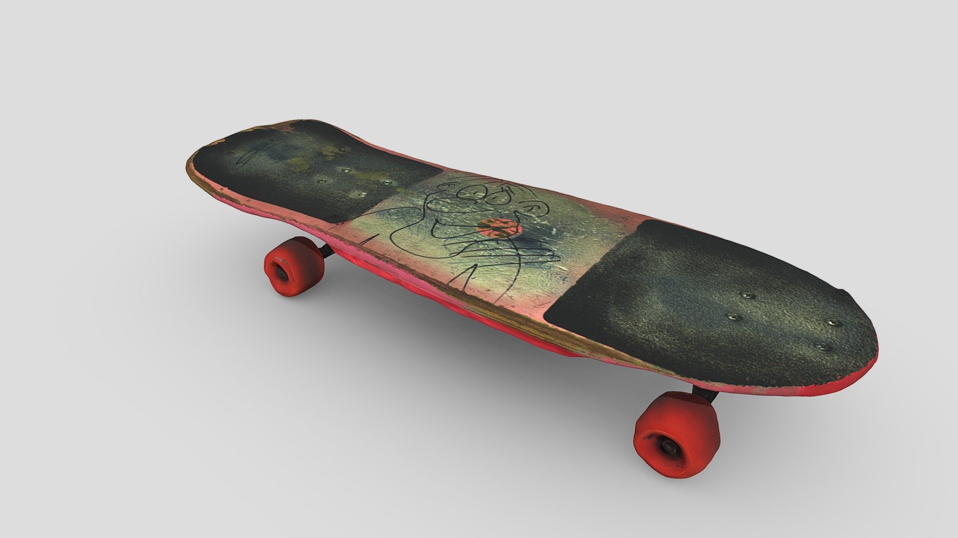 Skateboard Download Free 3D model by urheilumuseo [ffeac94] Sketchfab