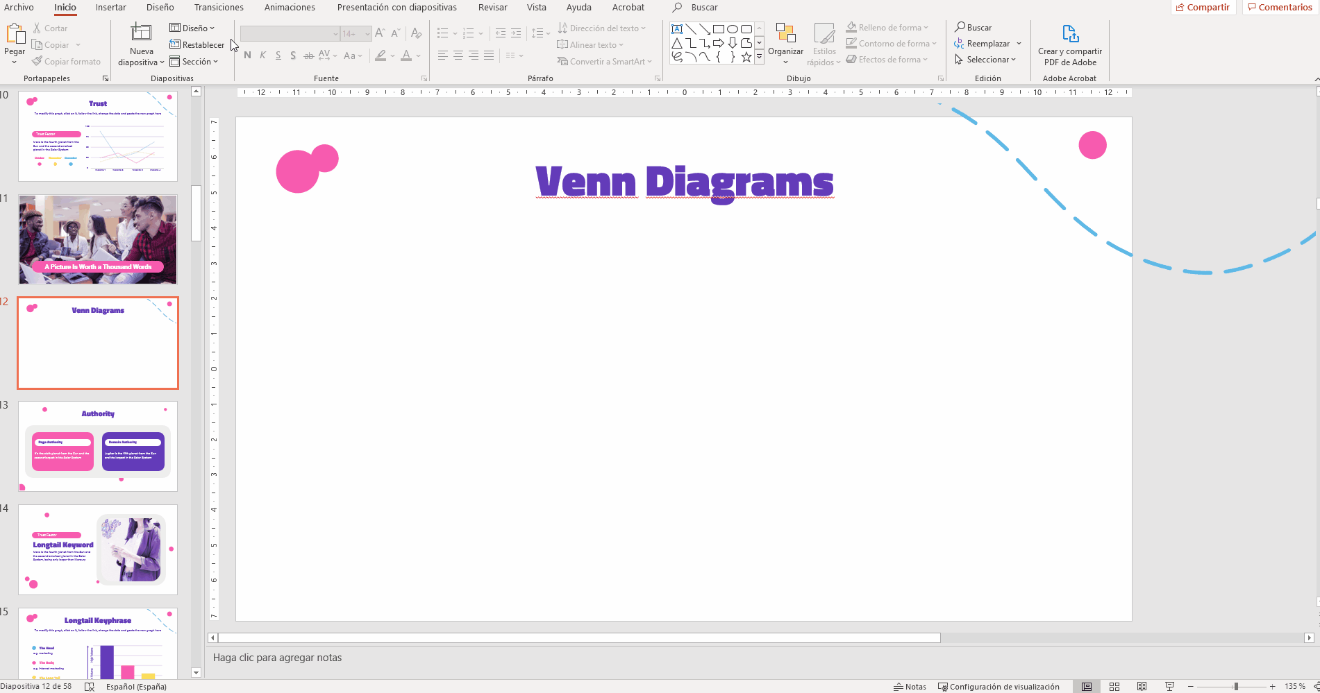 Cómo hacer un Diagrama de Venn en PowerPoint | Slidesgo