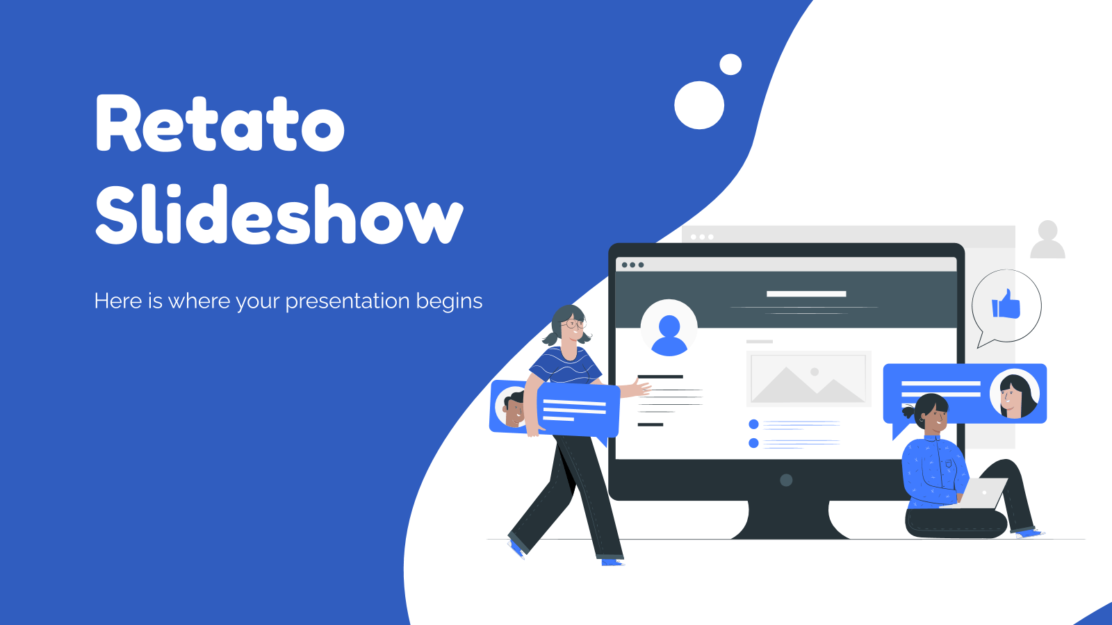 Free Blue Google Slide themes and PowerPoint templates