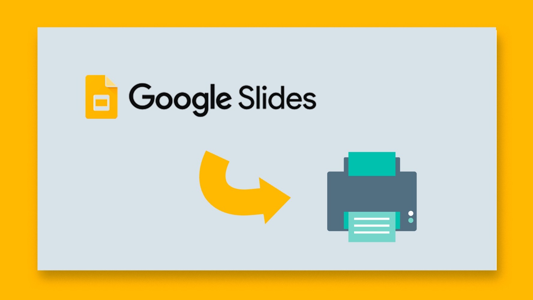 How to Print Presentations in Google Slides Tutorial