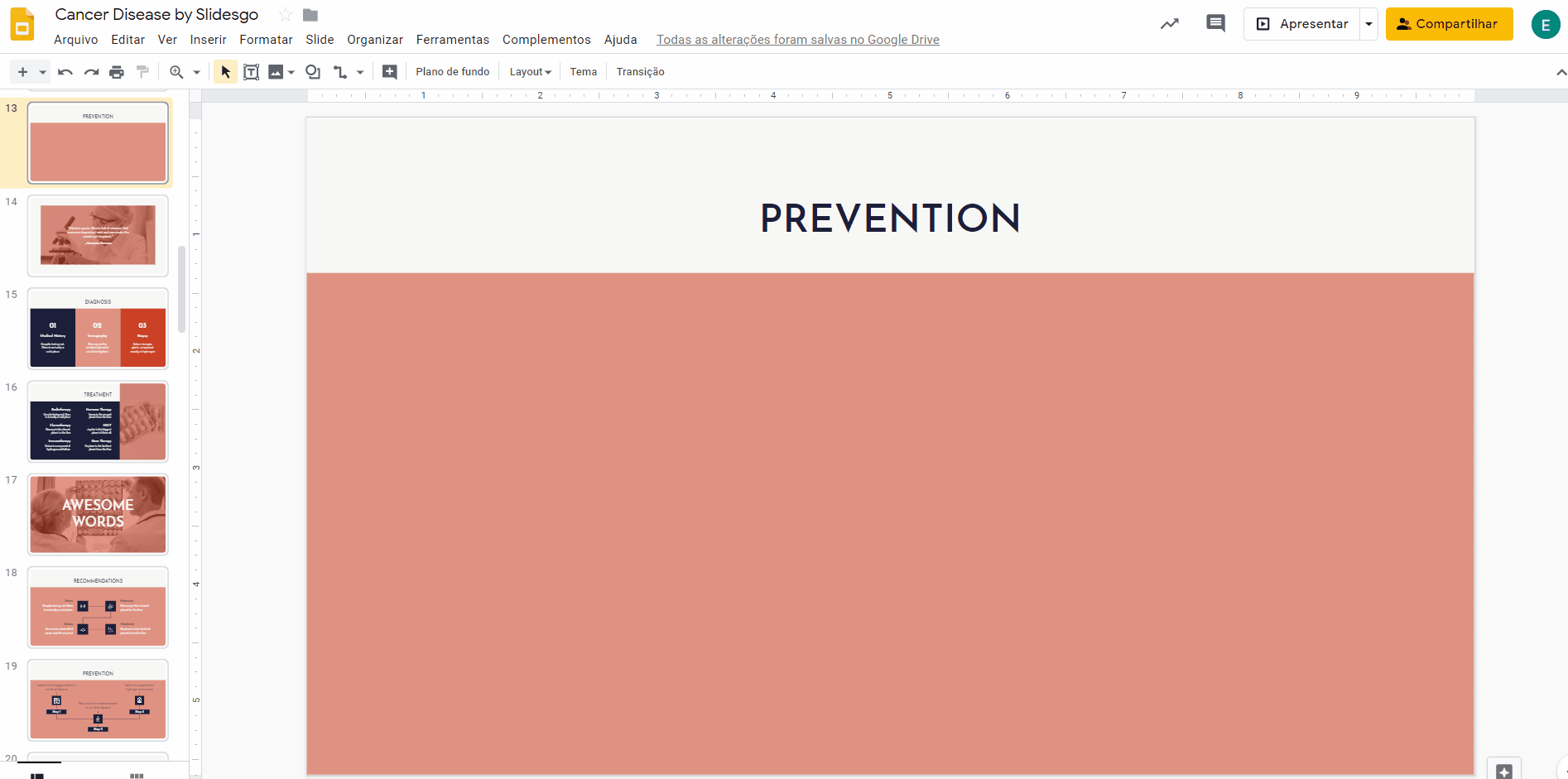 Como criar fluxogramas no Google Slides Tutorial
