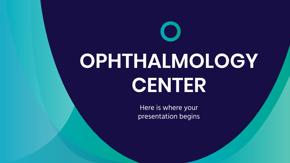 Ophthalmology Center Google Slides Theme & PPT Template