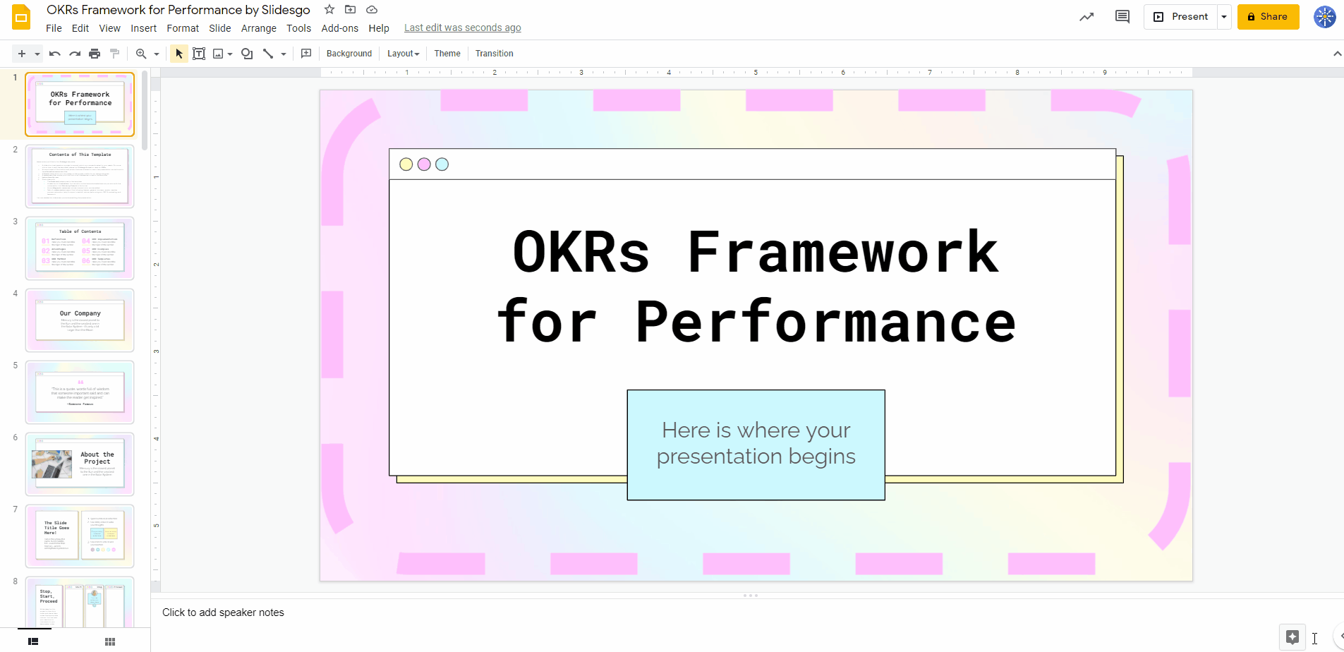 How to add a border in Google Slides Slidesgo