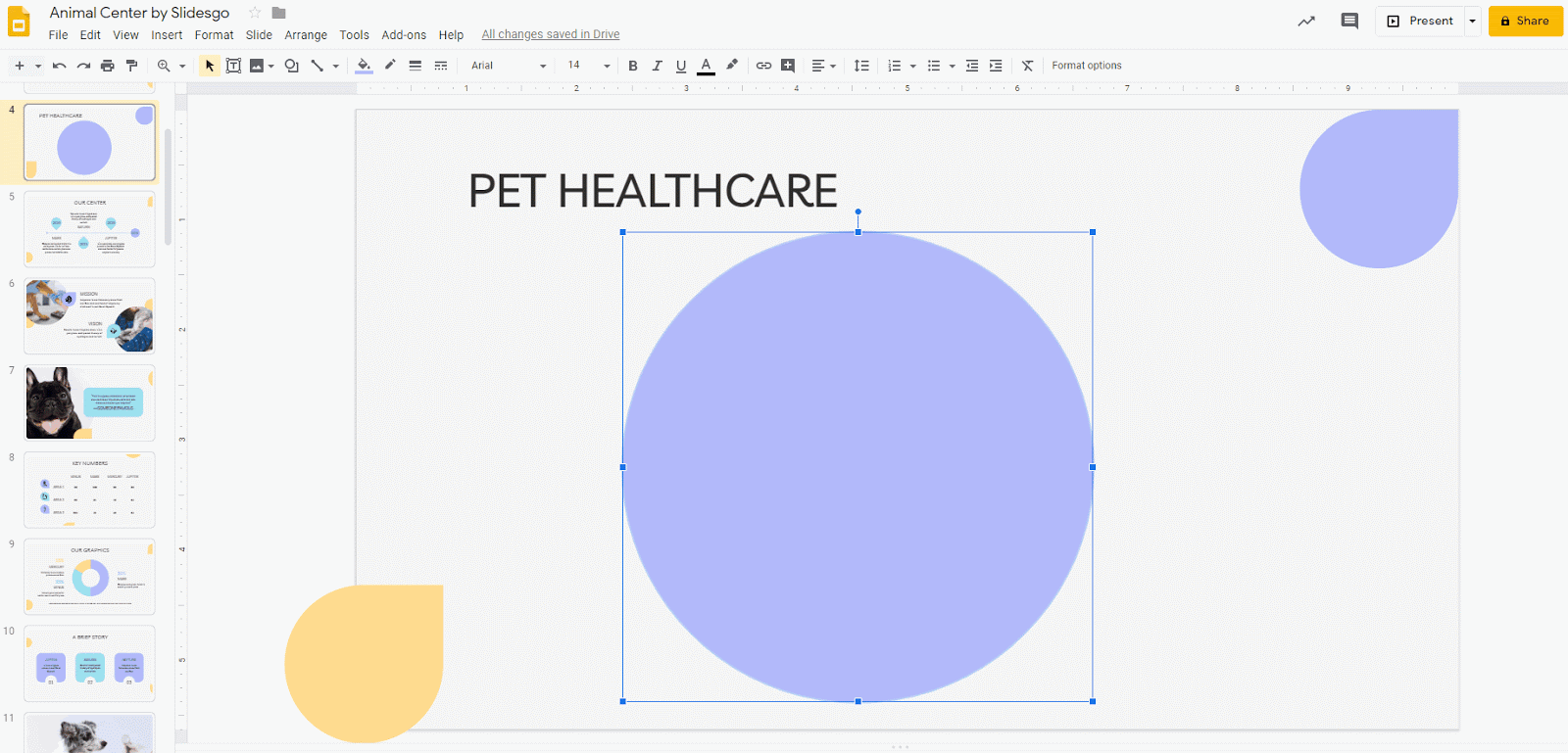 How to Apply Filters to the Pictures in Google Slides Tutorial