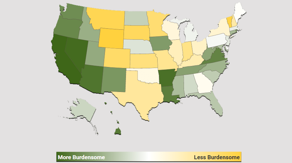 These States Require the Most Licensing Hurting Small Businesses in