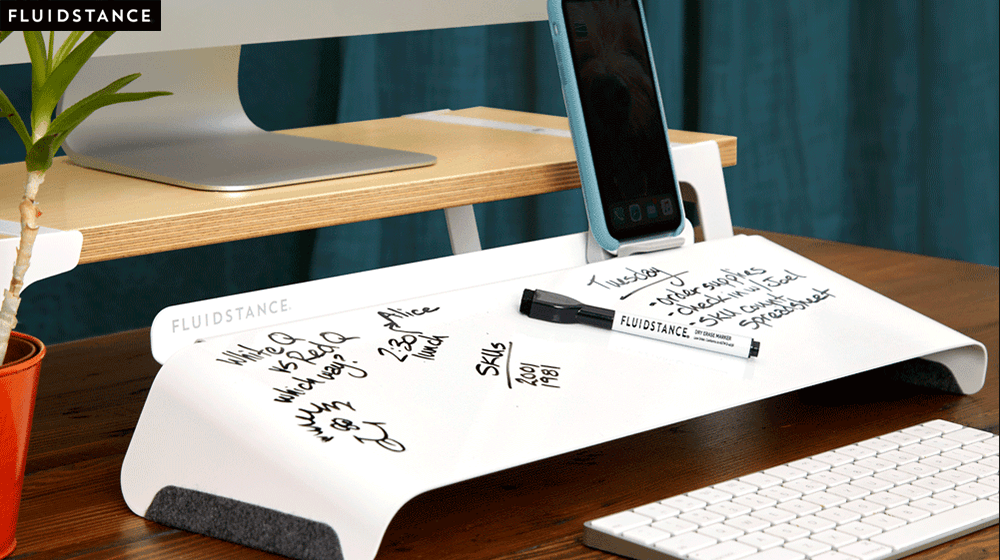 This Laptop Riser Has a Whiteboard Built In Small Business Trends