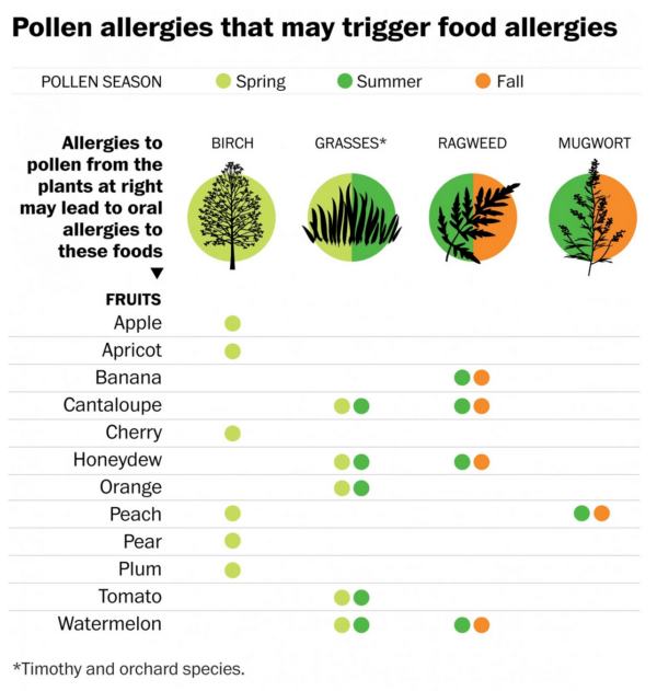 Must Read WaPo Article on Oral Allergy Syndrome
