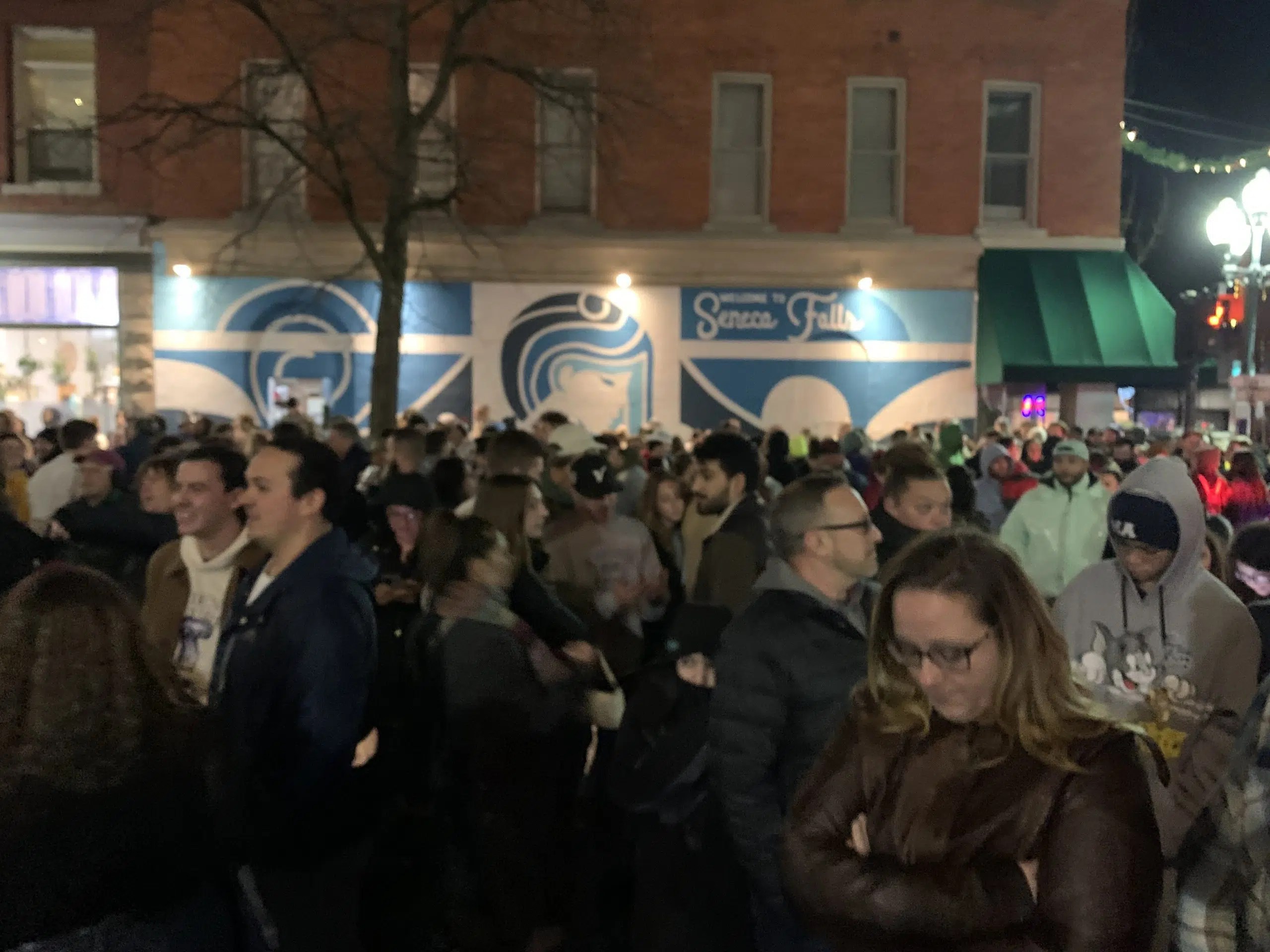 Seneca Falls 2023 with the Annual Downtown Ball Drop Finger