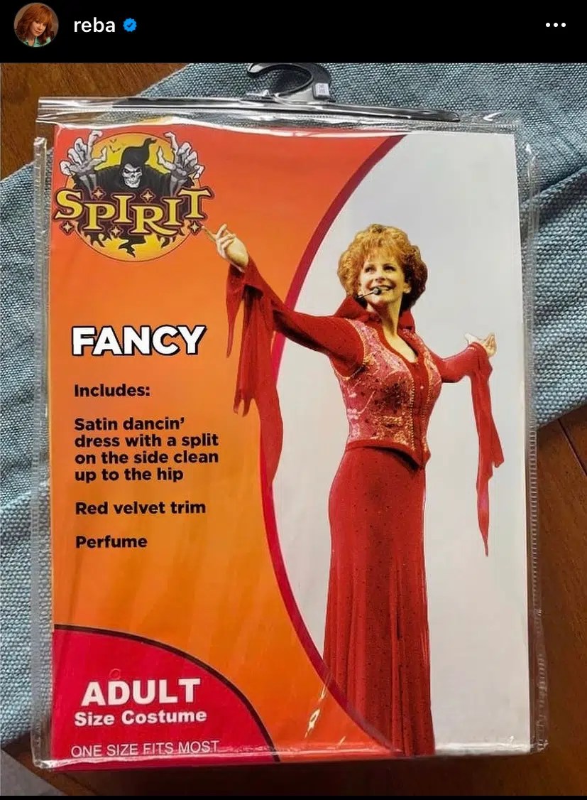 Reba Joins the Spirit Halloween Trend KOKE FM