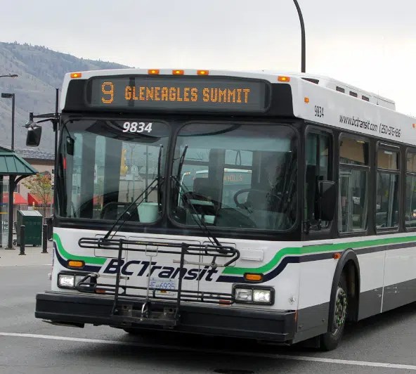 Expanded bus routes for BC Transit buses in Kamloops Radio NL