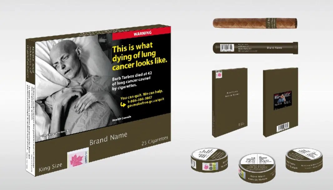 Canada Enforces Plain Packaging For Tobacco Products Country 94