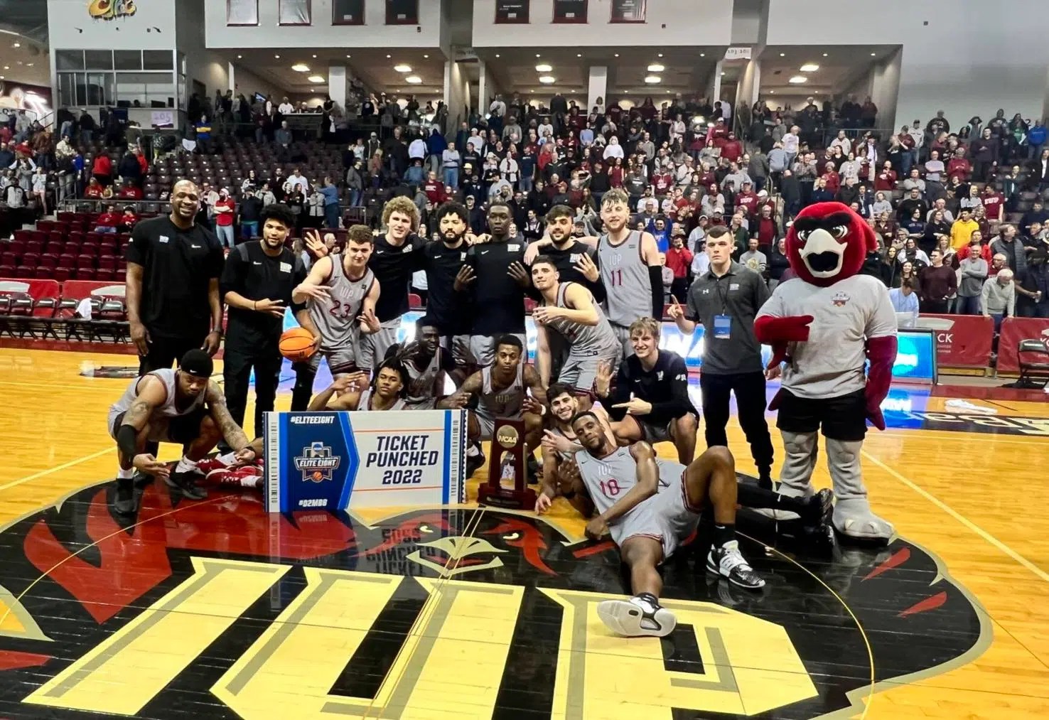 ELITE! IUP WINS ATLANTIC REGION TITLE, ELITE 8 IN EVANSVILLE, INDIANA