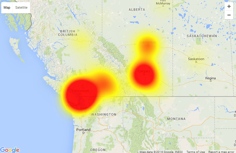 Shaw Communications Outages Shaw in Winnipeg speed performance and