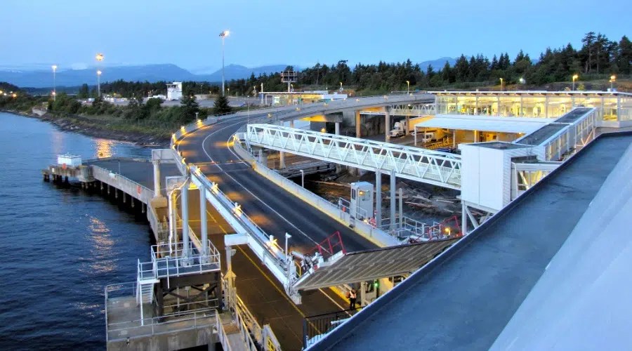 UPDATED Duke Point ferry terminal closes after oil spill