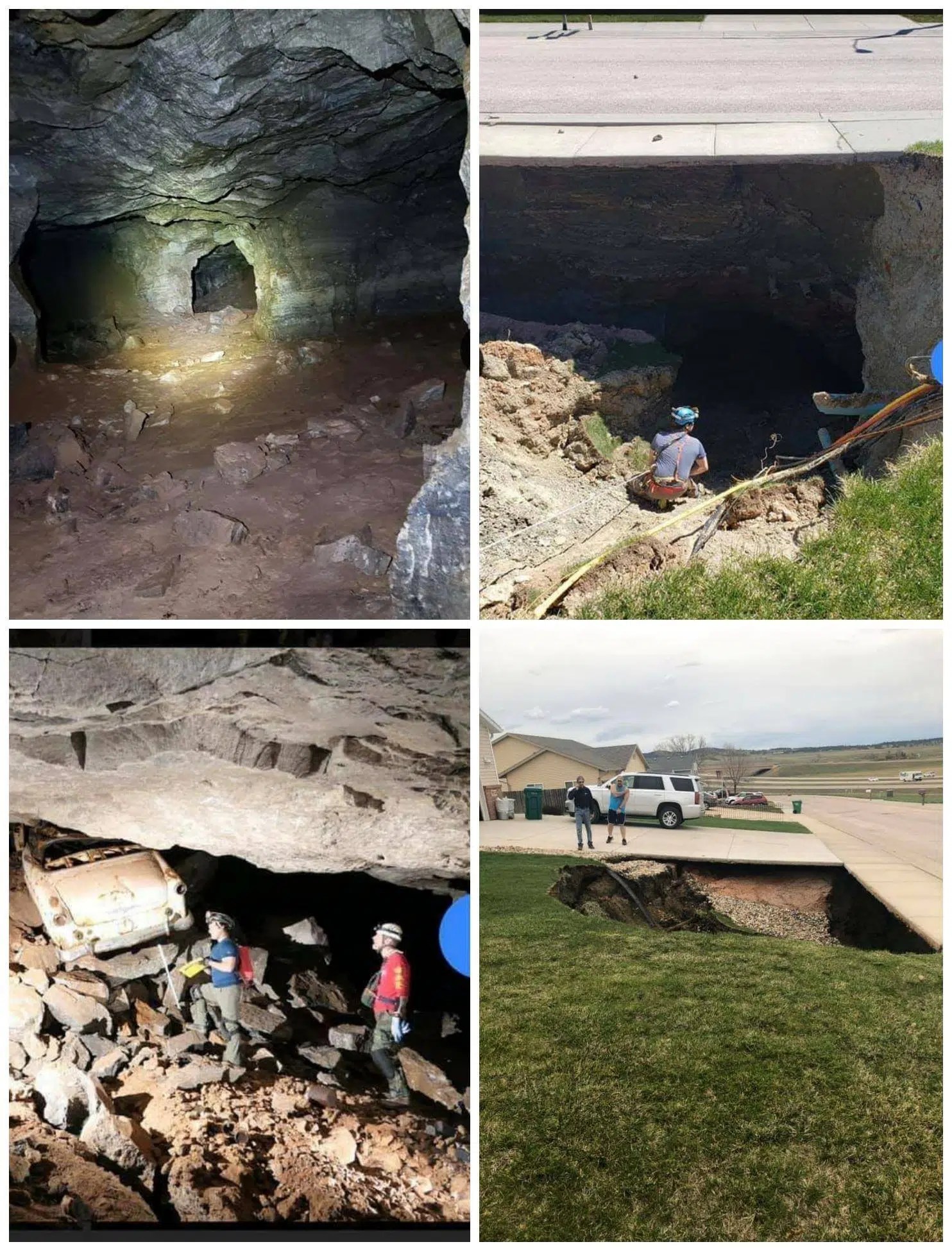 Additional homes may be at risk where sinkhole exposed mine The Mighty 790 KFGO KFGO