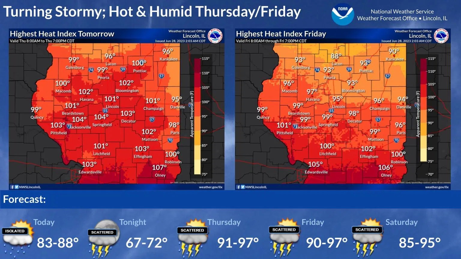 Air Quality Alert Still In Effect, Severe Weather Chance Increased To