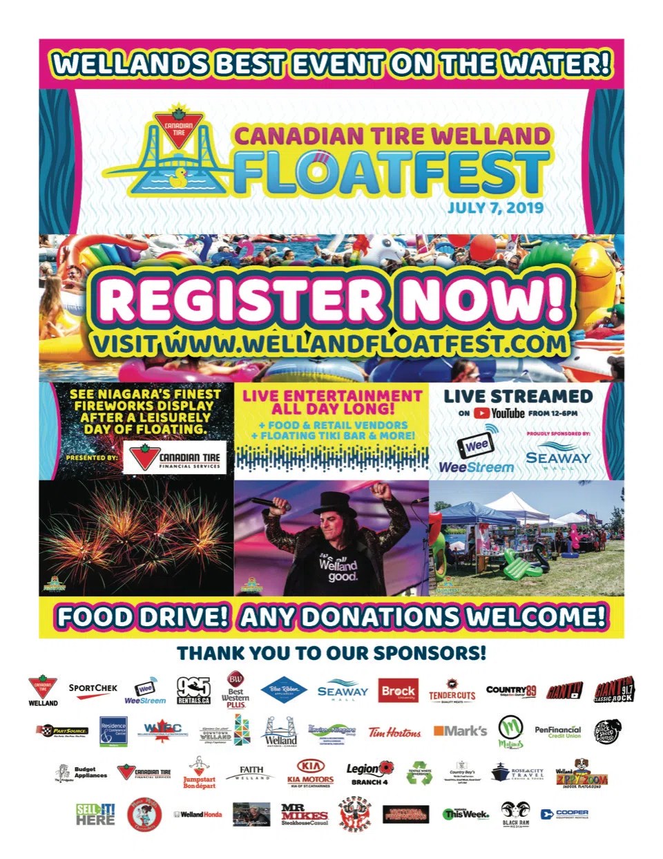 Canadian Tire Welland Floatfest GiantFM