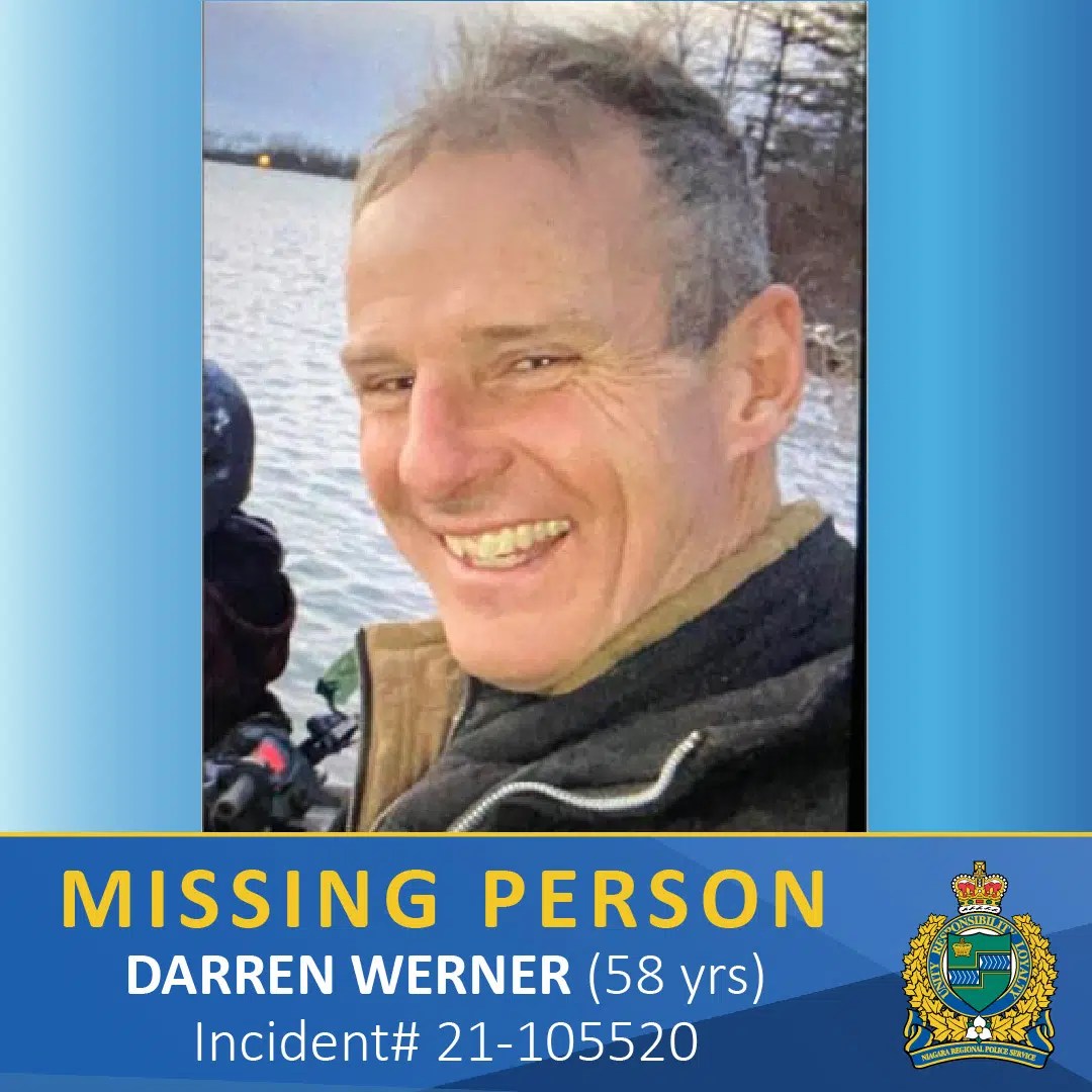 Police continue search for missing Niagara On The Lake man COUNTRY 89