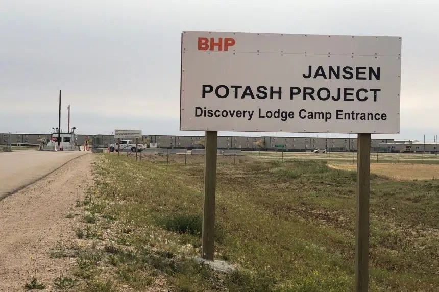 BHP moves up opening date for Jansen potash mine 650 CKOM