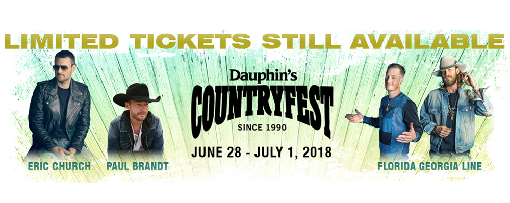Dauphin's Countryfest 2018 QX104 Country