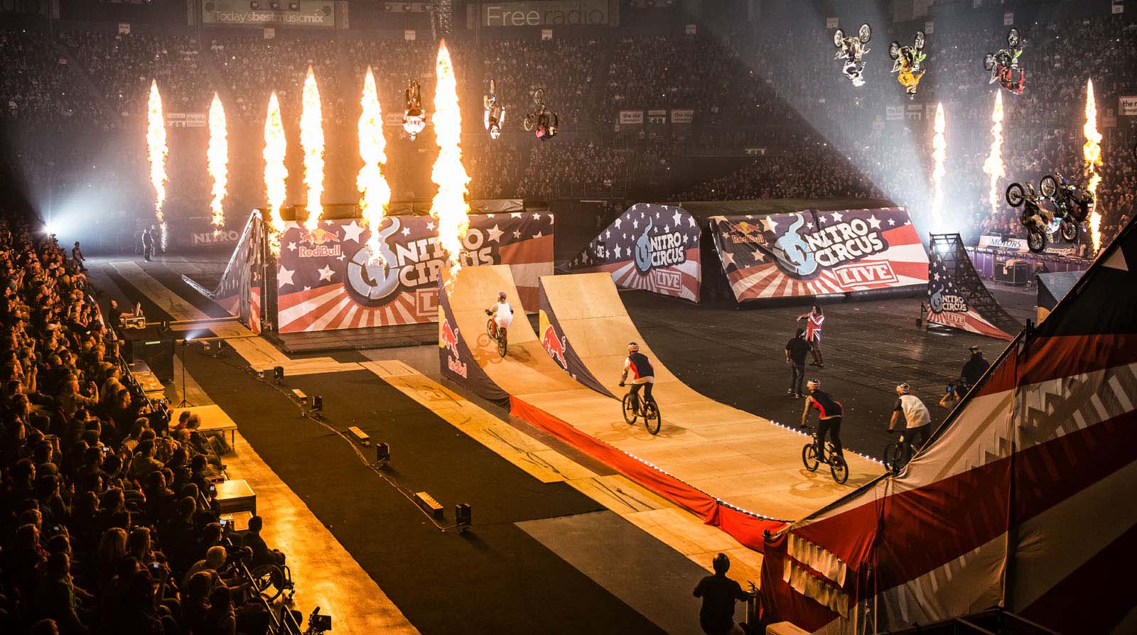 Nitro Circus 102.7 THE PEAK Alternative. Vancouver.