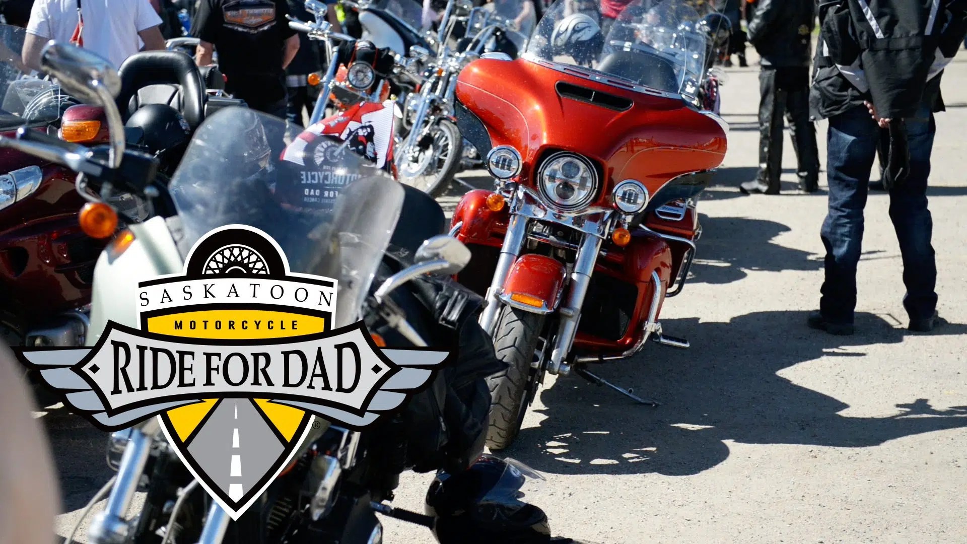 SASKATOON MOTORCYCLE RIDE FOR DAD C95