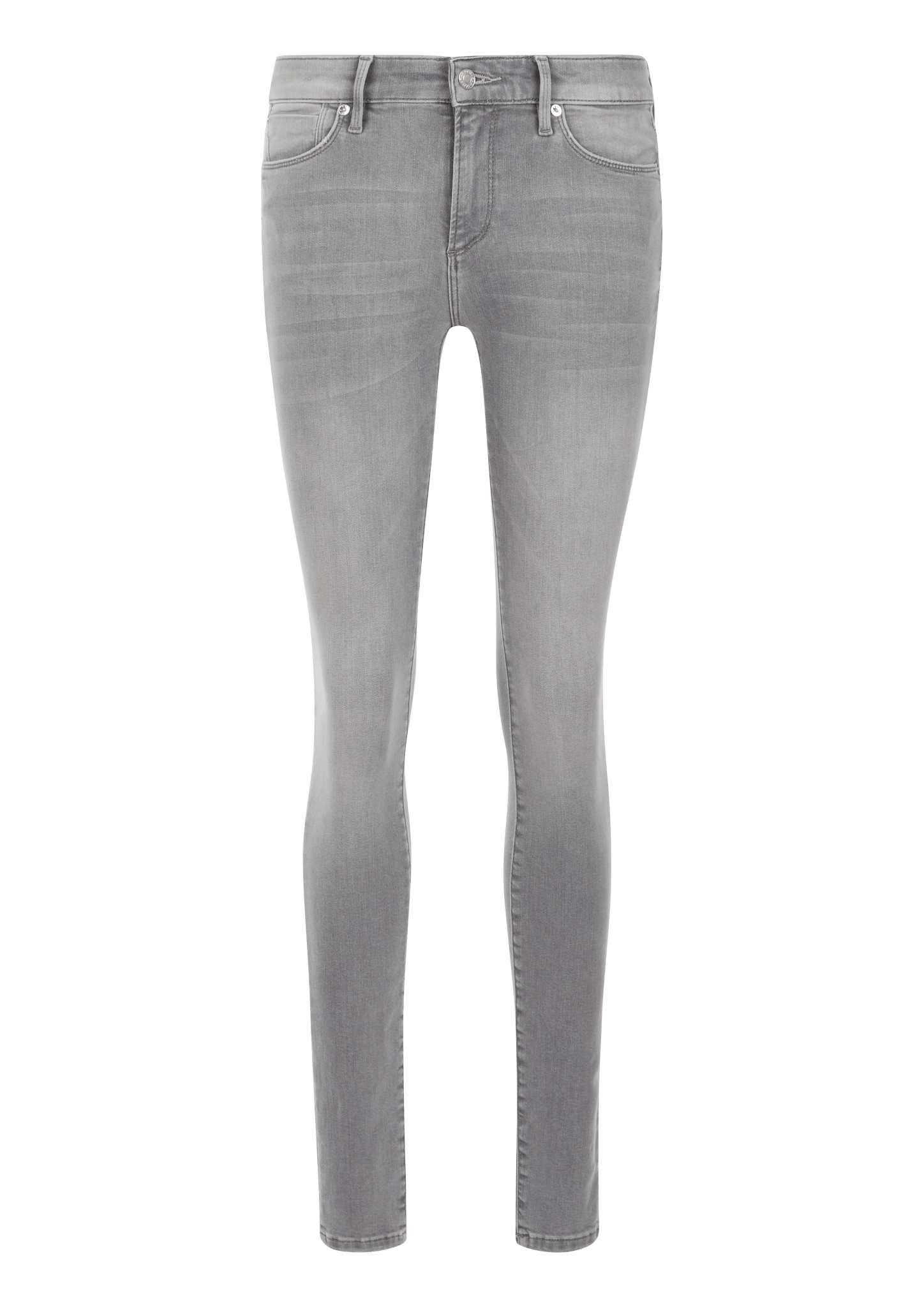 Jeans Izabell / Skinny Fit / Mid Rise / Skinny Leg steingrau s.Oliver