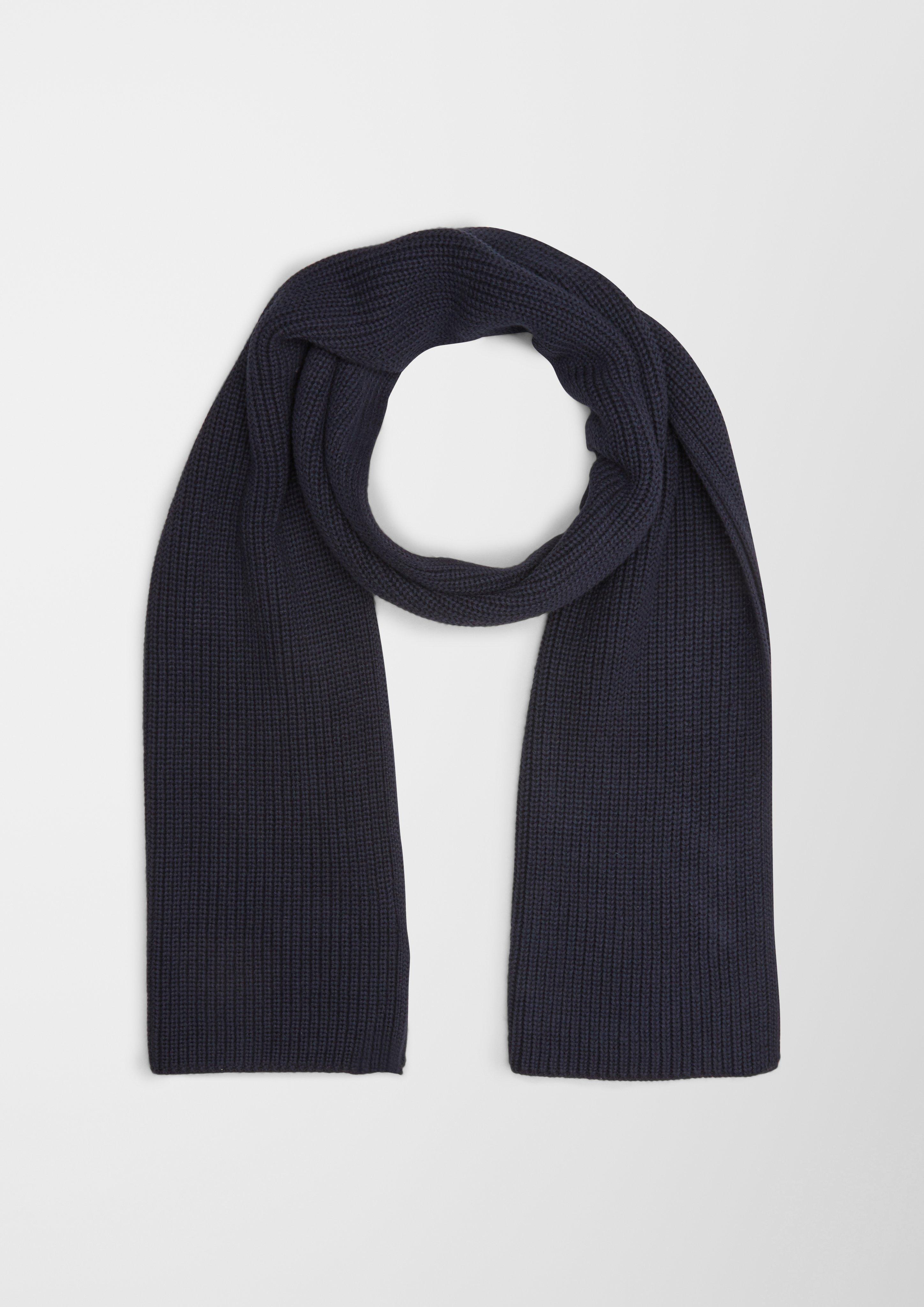 Cotton scarf terracotta s.Oliver