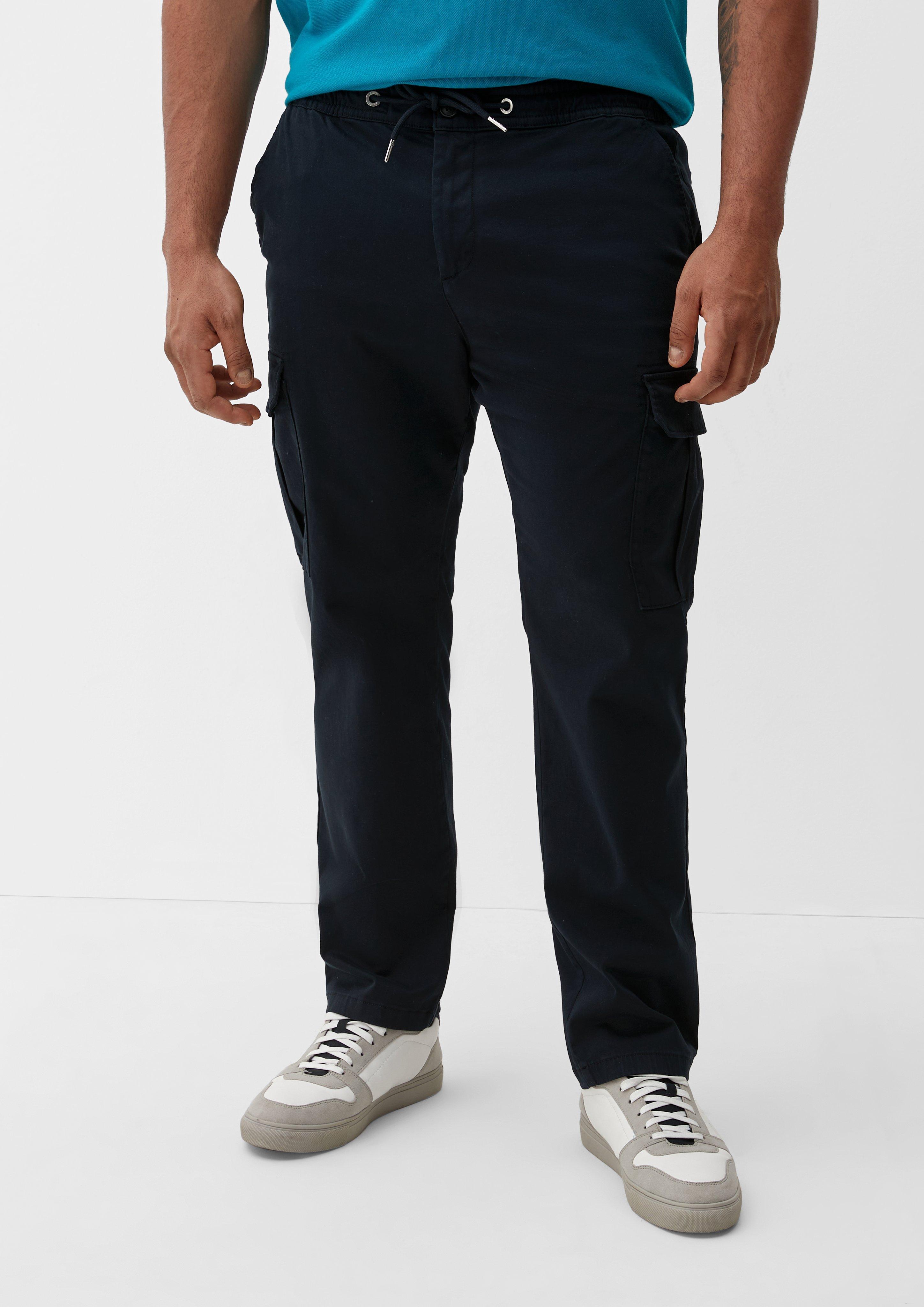 Relaxed fit cargostyle trousers navy s.Oliver
