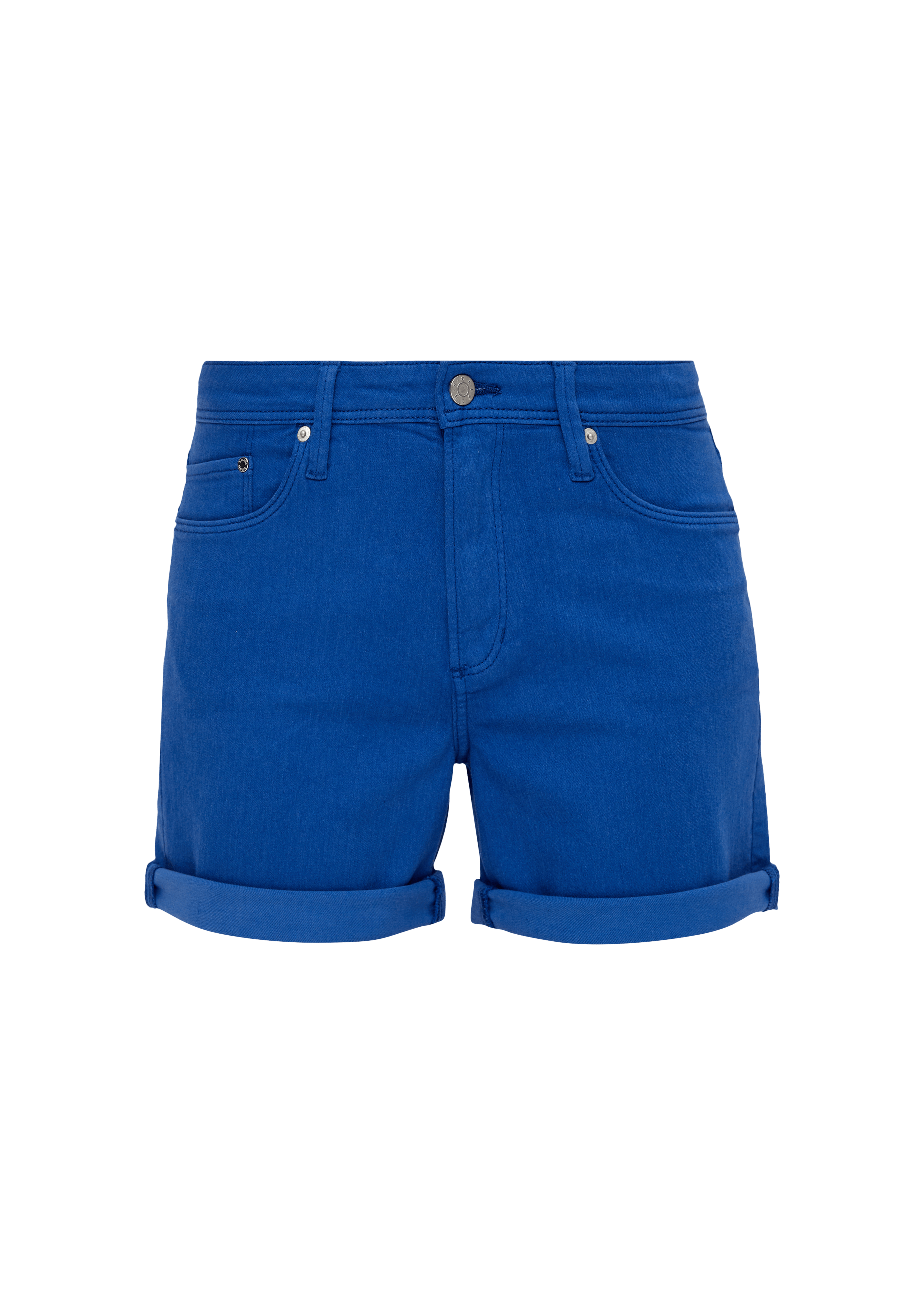 JeansShorts Betsy / Slim Fit / Mid Rise / Regular Leg dunkelorange